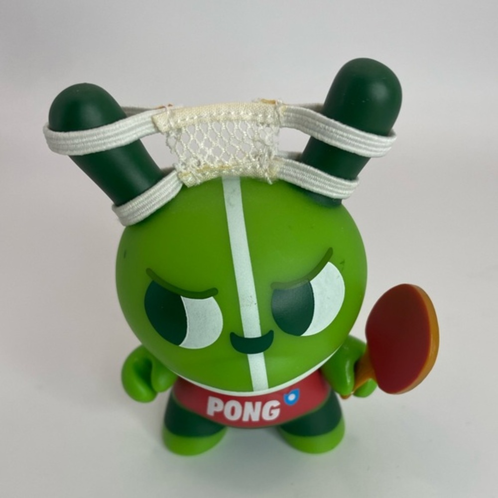 Kidrobot - Pong Dunny 2012 collectible item - 3 inches - EUC